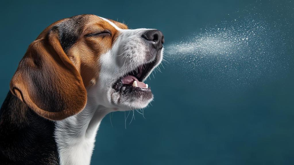 veto de garde chien eternuement