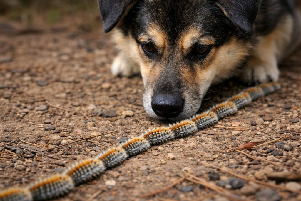 Chenilles processionnaires : un danger majeur pour les chats et les chiens